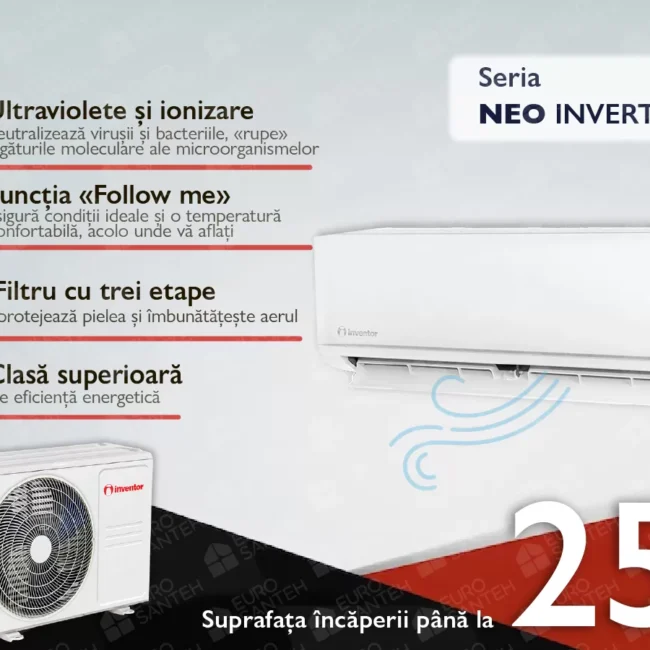 Conditioner INVENTOR NEO Inverter NUVI-09WF/NUVO-09 9000 BTU