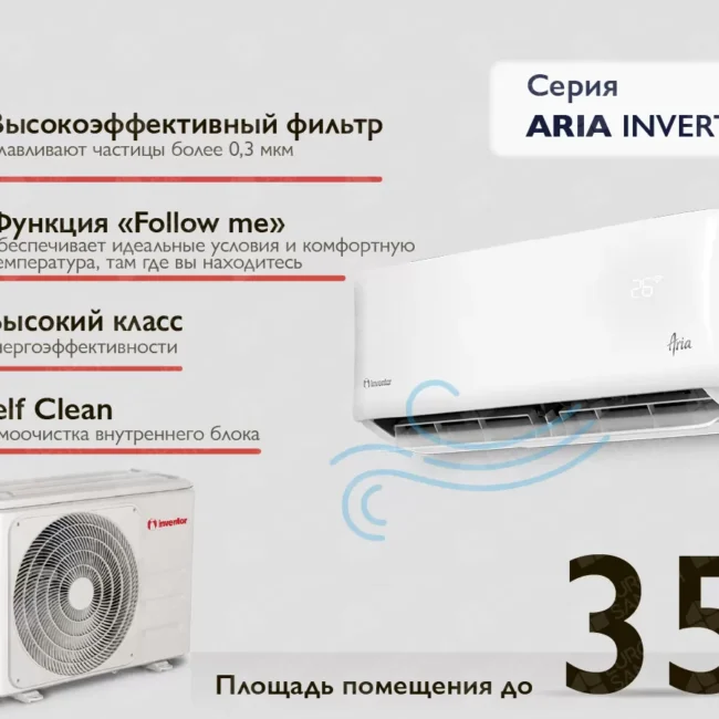 Conditioner INVENTOR CONFORT Inverter MFVI32-12WFI /MFVO32-12 12000 BTU