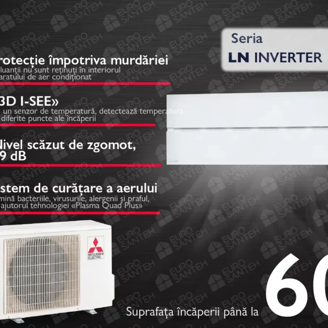 Conditioner EXTRA PREMIUM Mitsubishi Electric MSZ-LN60VG2W MUZ-LN60VG2 (alb)