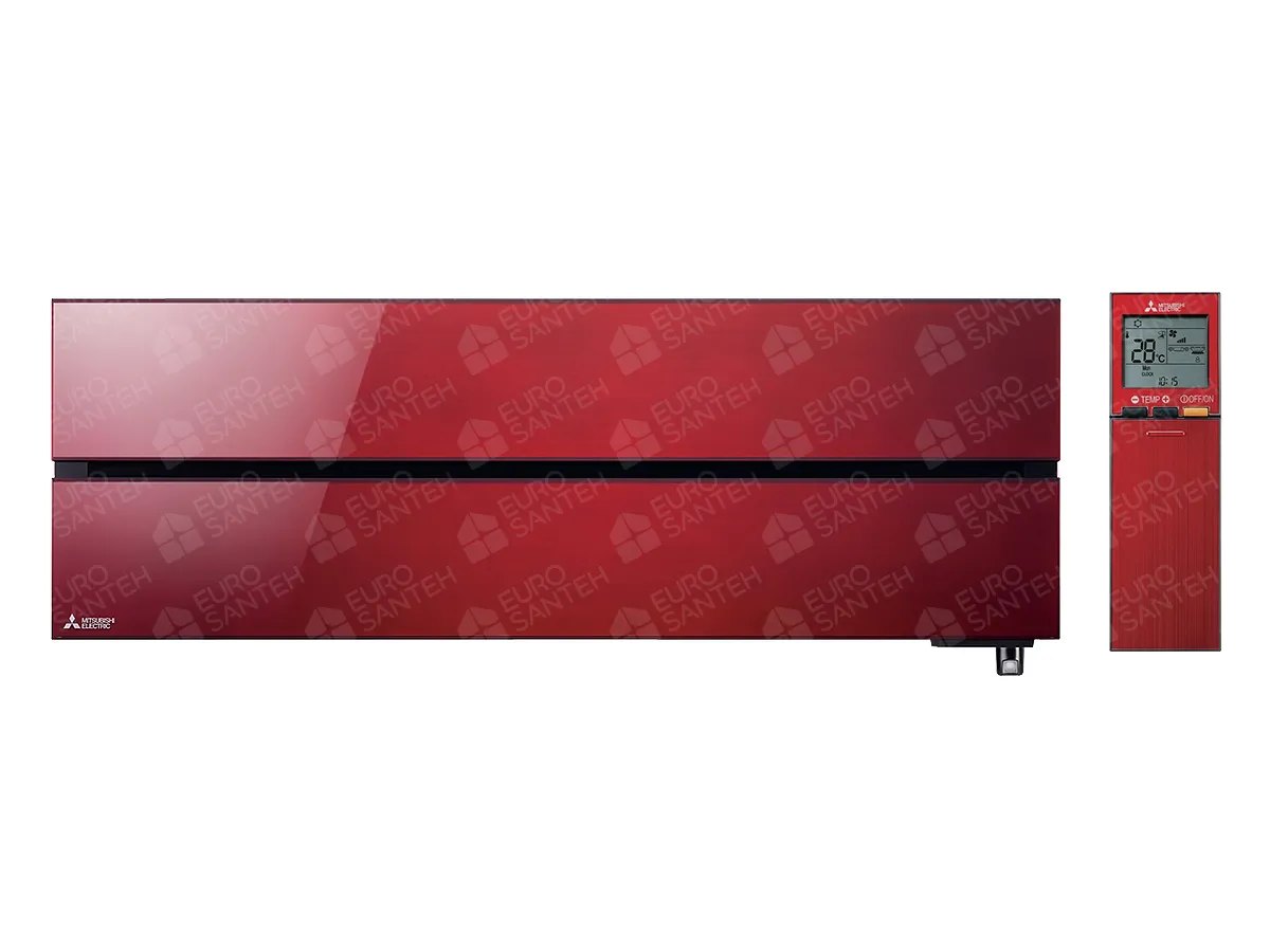 Unitatea internă a conditionerului Mitsubishi Electric MSZ-LN 50VGR-ER1 (roșu rubin) - imagine 7
